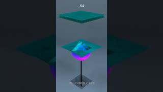 1M Epic Cosmic Cloth Simulation Which Performs Best? #shorts