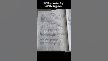 STD.3rd // English lesson no.21. There is the key of the kingdom//Question/Answer.