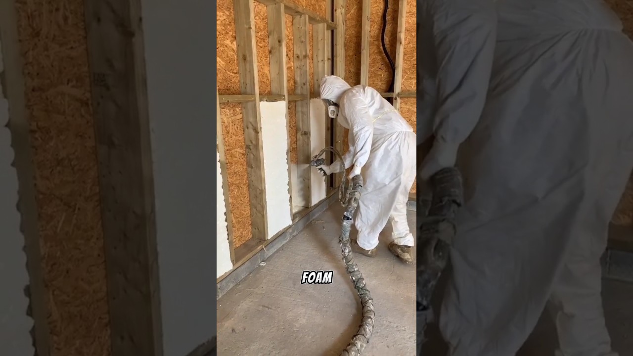 Instant Foam For Room Soundproofing And Temperature Regulation 