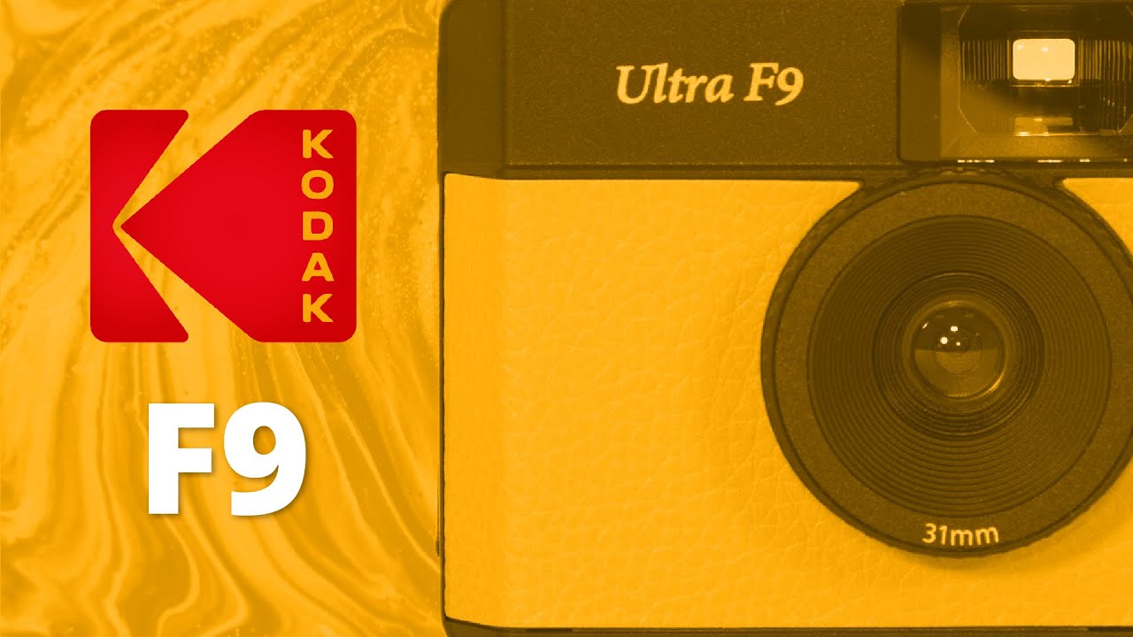 New - Kodak ULTRA F9 Reusable Manual 35mm Film Camera Green / Yellow