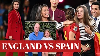 Queen Letizia Attended Women's World Cup Final For Support Spain As Prince William Sends Message