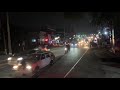 Road traffic sound  night street view in sri lanka