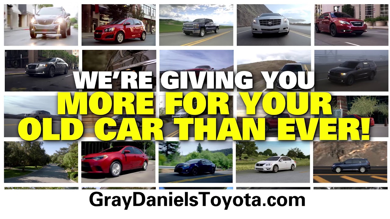 The Big Buyback Event at GrayDaniels Toyota! YouTube
