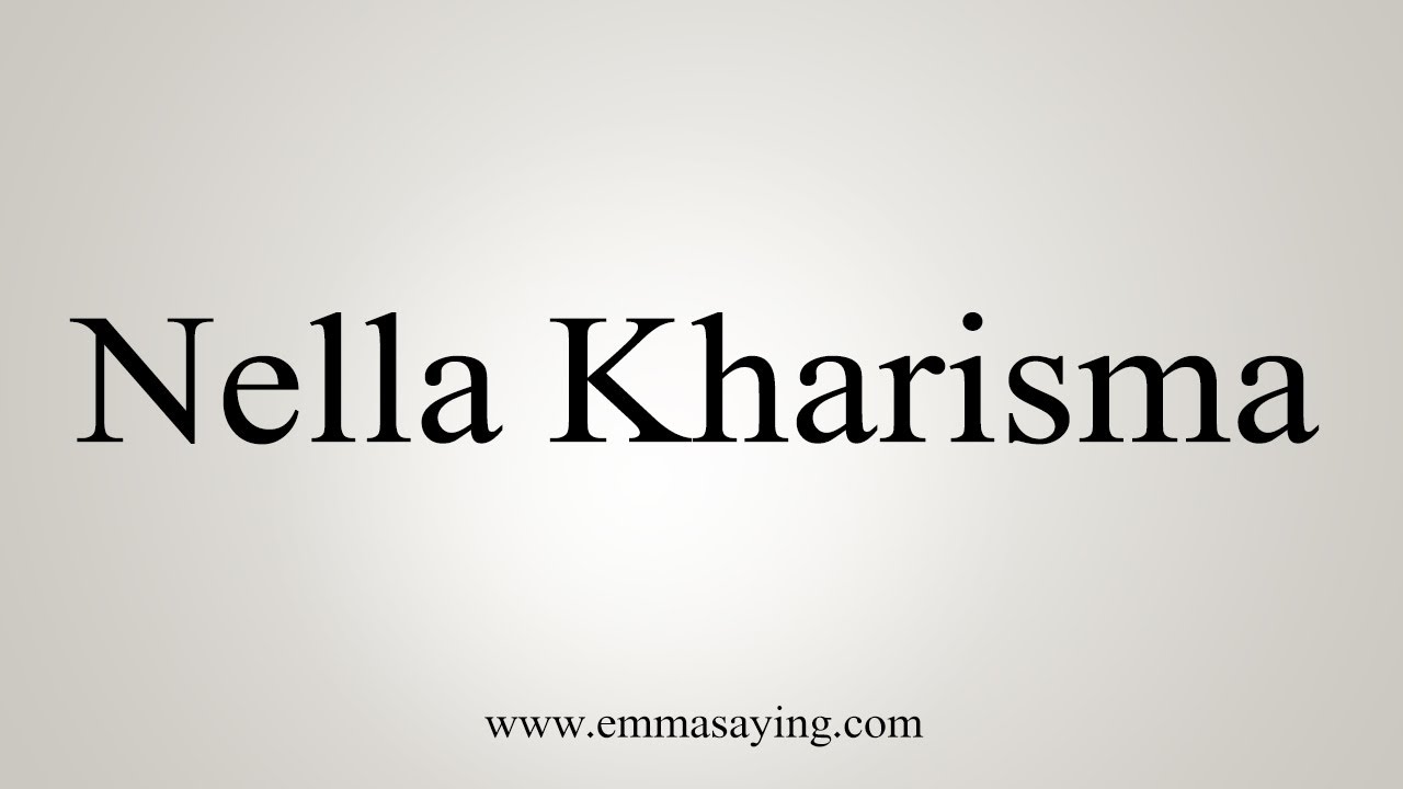 how to say in english jamun How To Say Nella Kharisma
