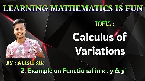 Example #1 on Extremals for the functional