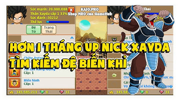 Ngọc Rồng Online - Hơn 1 Tháng Up Nick Xayda Tìm Kiếm Đệ Biến Khỉ [P2]