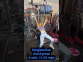 57th workout (Chest)