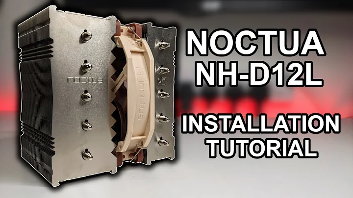 How To Install The Noctua NH-D12L - Intel LGA 1700