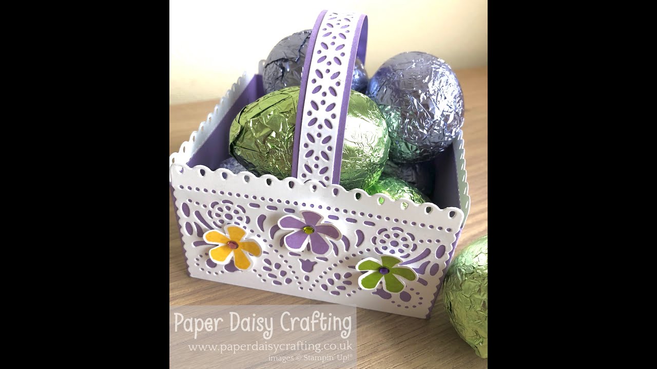 Jubilee Beauty Easter Basket tutorial - YouTube