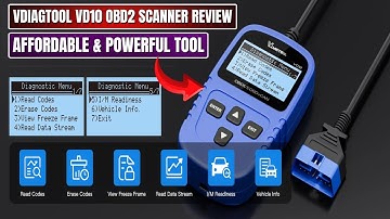 VDIAGTOOL VD10 OBD2 Scanner Review | Affordable & Powerful Tool!