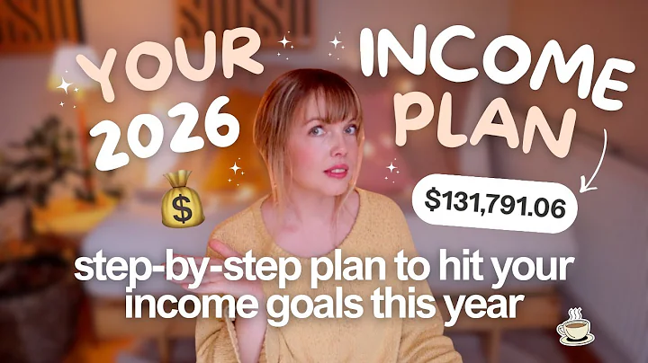 How to hit your income goals in 2026 (REALISTIC PLAN) 💰
