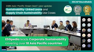 UNESCAP Roundtable: ESG Solutions to Accelerate Corporate Sustainability in Asia Pacific