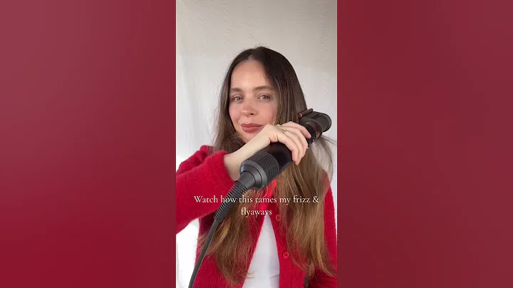 Dyson Airwrap Coanda Attachment taming that frizz & flyaways ✨ #dysonairwrap #alananoelle