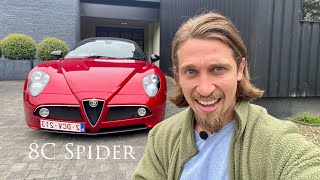 Alfa Romeo 8C Spider Review lrdx_cars