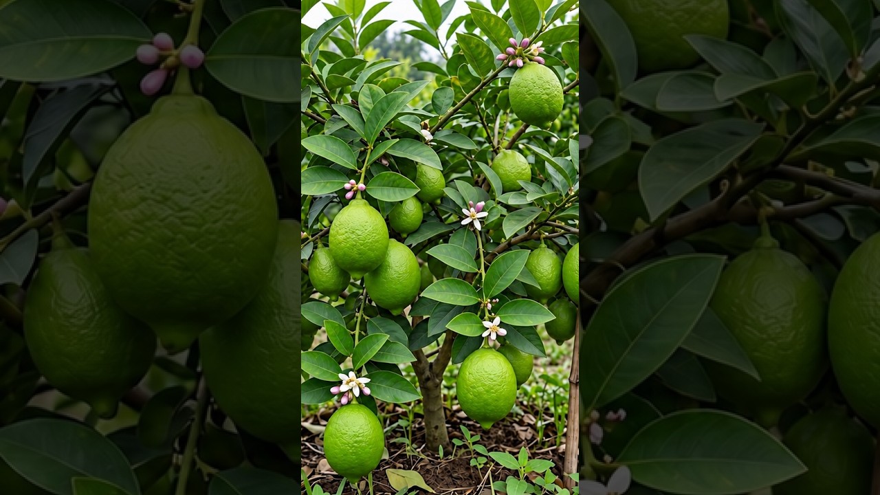 🍐99% People Don't Know This Lemon Tree Propagation Trick!