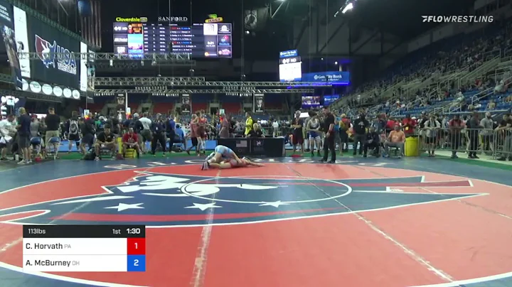113 Lbs Consi Of 16 #1 - Christian Horvath, Pennsy...
