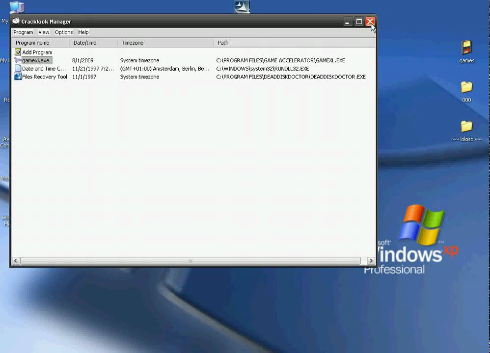 Cracklock Manager Cracklock Manager