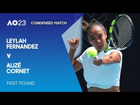 Leylah Fernandez v Alizé Cornet Condensed Match | Australian Open 2023 First Round