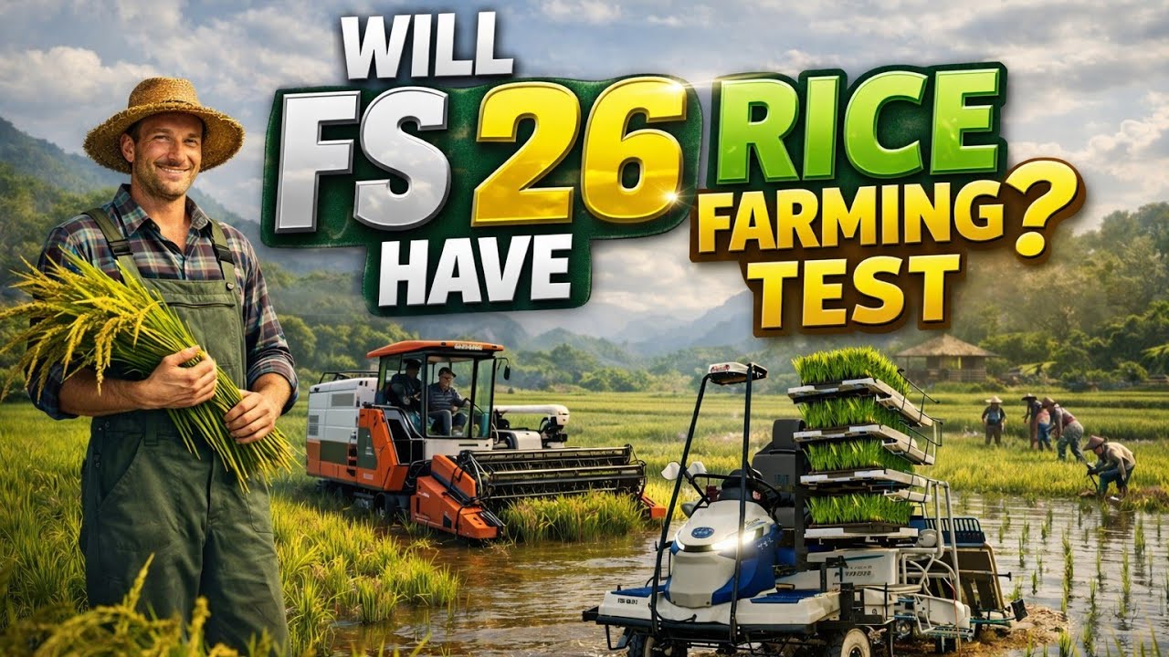 Will Farming Simulator 26 Mobile Have Rice Farming? Complete Analysis!
