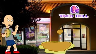 Classic Caillou eats way too much Taco Bell and gets diarrhea/Grounded