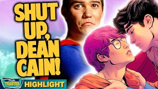 DEAN CAIN SLAMS SUPERMAN COMING OUT AS BISEXUAL | Double Toasted