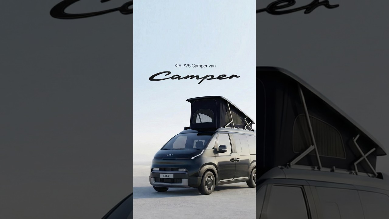 2026 기아 PV5 전기차 라이트캠퍼 . 캠퍼밴 ┃ 2026 KIA PV5 Electric Vehicle Camper van