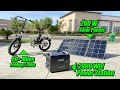 New 2000 Wh Power Station with 200w Portable Solar Panels / Must have for your next Camping trip!