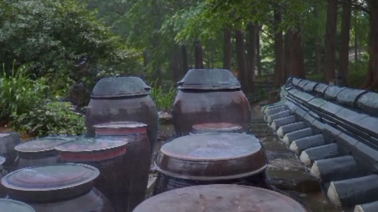 Watch 숲이 우거진 산사의 장독대에 내리는 싱그러운 빗소리 #빗소리 #백색소음 #힐링 on YouTube Watch 숲이 우거진 산사의 장독대에 내리는 싱그러운 빗소리 #빗소리 #백색소음 #힐링 on YouTube