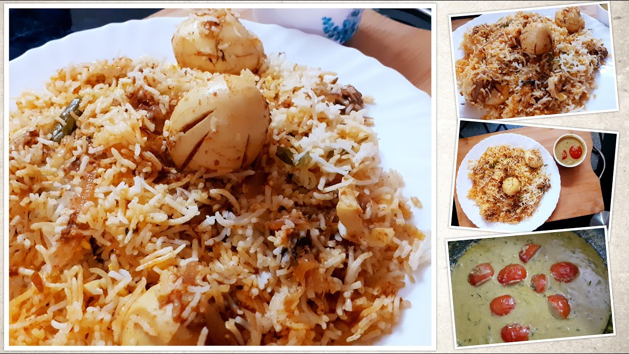 Egg biryani in Rice Cooker | Tomato Gravy | Hyderabad Style Egg Biryani | Spicy Special Egg Biryani | Vimala