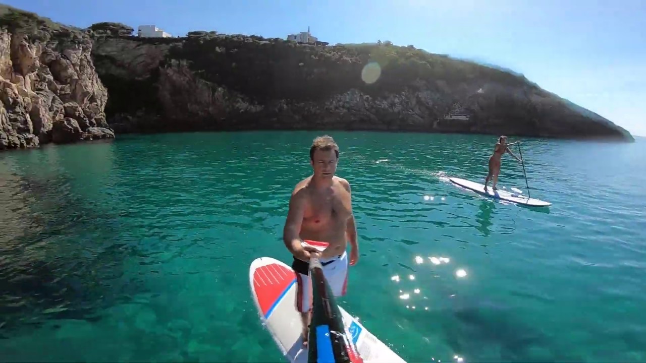 Le Sette Spiagge Di Gaeta In Paddleboard