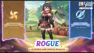 Cloud Song Singapore & Malaysia | Rogue class (Shadowdancer & Slayer)