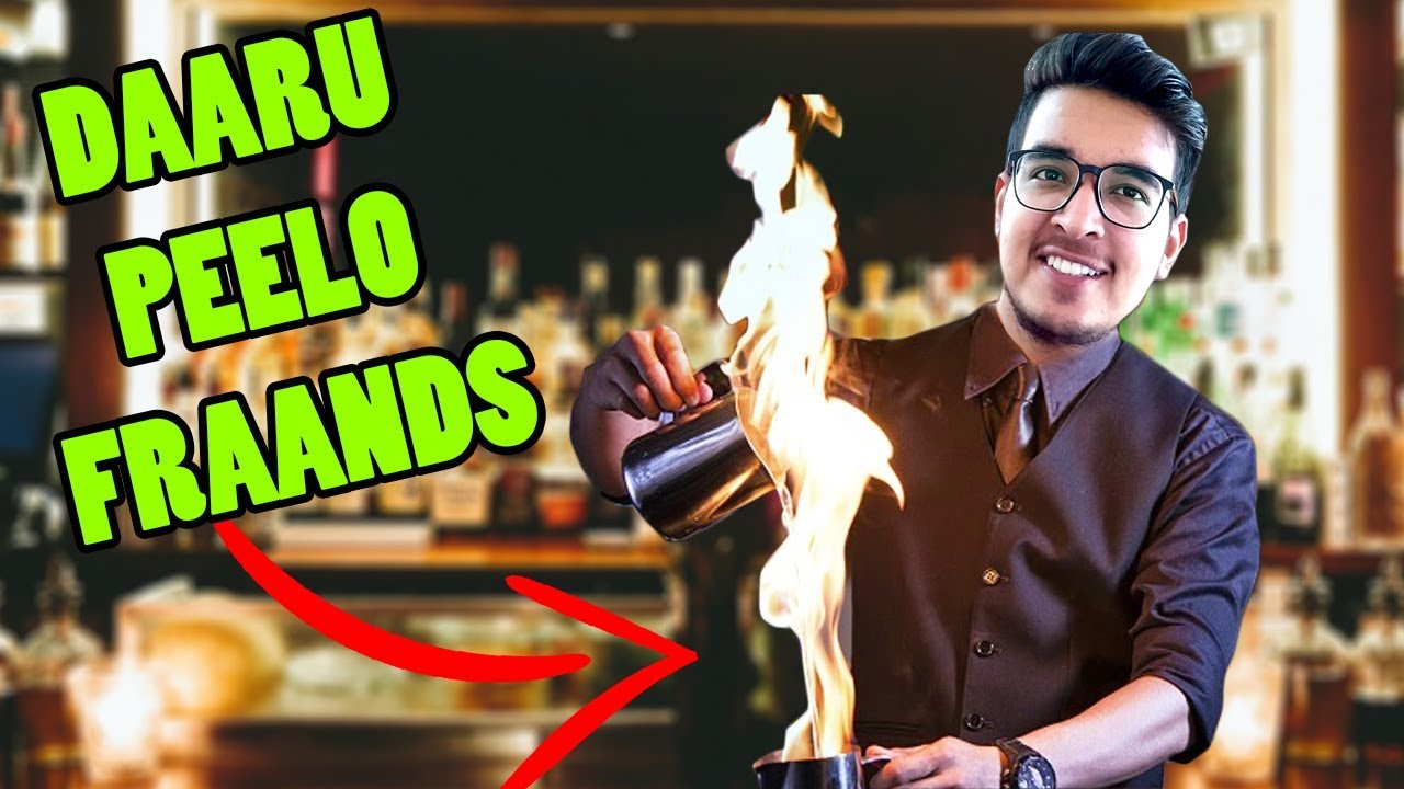 chai pi lo friends original DAARU PEELO FRIENDS - Best Bartender of the Country!!