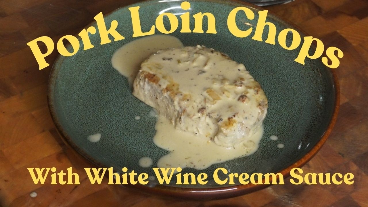 Center Cut Pork Chops With Wine Cream Reduction
