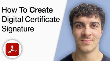 How to Create a Digital Certificate Signature in Adobe Acrobat Pro [2025 Full Guide]