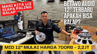 TES PALING BALAP - UJI RESPON - SPL METER BETAVO AUDIO 12 INCH TERBARU 2025