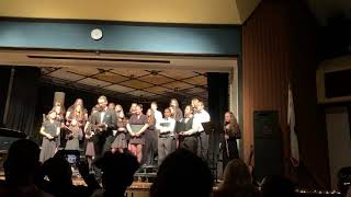 Castaic Middle School Choir 2019 ~ Ha’ Neirot Ha’ Lalu by Linda Marcus, by CMS Choir, Faith on flute