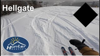 Skiing Hellgate at Hunter Mountain (January 11th, 2025)