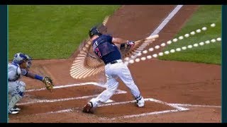 Joe Mauer 3D Home Run Baseball Swing Zepp Labs Hitting Mechanics Kinect MLB screenshot 5