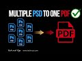 Save Multiple Photoshop Files as One PDF π