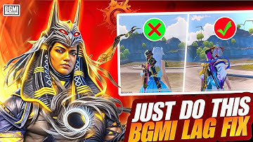 BGMI 4.0 Update Lag Fix 😍 || Best Settings for No Lag || Just do THIS
