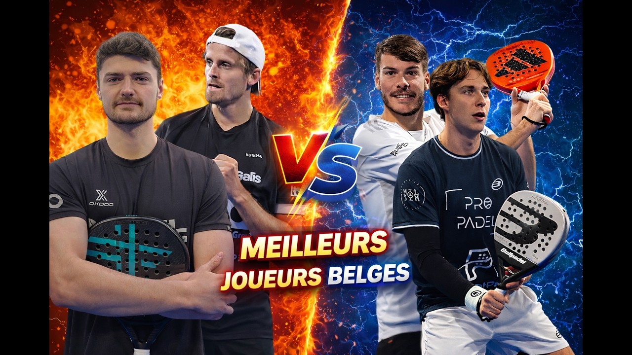 Match d'entraînement avec les meilleurs joueurs belges !