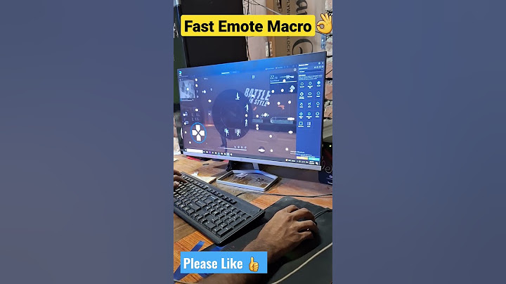 PC Fast Emote Macro Keymapping 😱 - GARENA FREE FIRE 🔥
