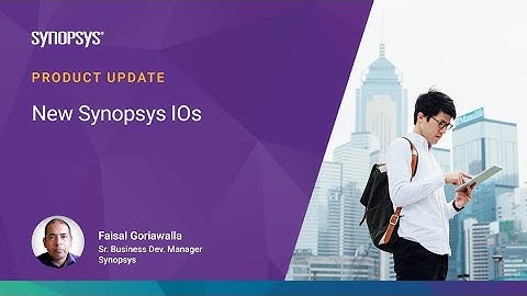 Product Update: New DesignWare IOs | Synopsys