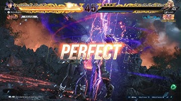 TEKKEN8 Reina Button Mashing