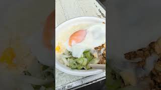Food from the truck in Tokyo Flea Market