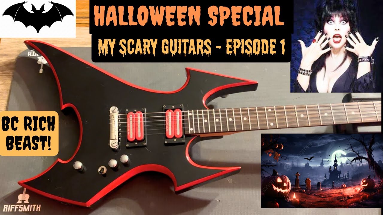 BC Rich Beast - My Scary Guitars Episode One - Halloween Special
