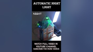 Automatic Night Light using Arduino Uno & LDR sensor #arduinoproject