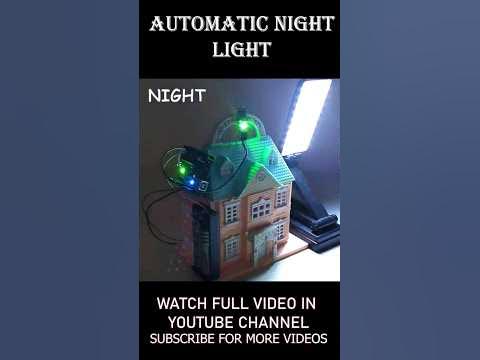 Automatic Night Light using Arduino Uno & LDR sensor #arduinoproject ...