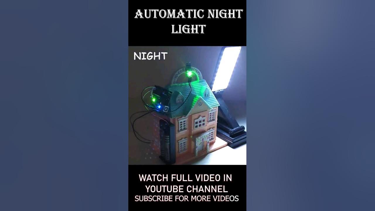 Automatic Night Light using Arduino Uno & LDR sensor #arduinoproject ...