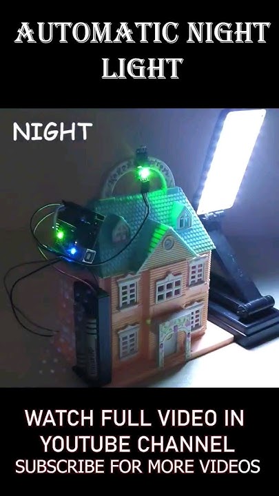 Automatic Night Light using Arduino Uno & LDR sensor #arduinoproject ...